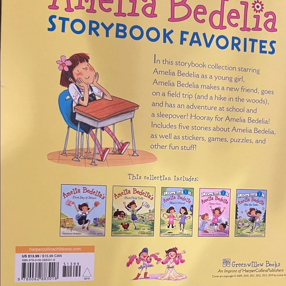 Amelia Bedelia Storybook Favorites -5 Stories - Picture 4 of 9